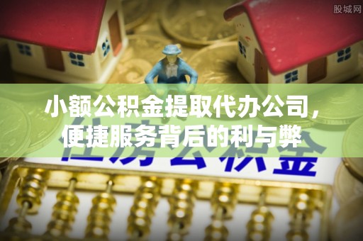 漯河小额公积金提取代办公司，便捷服务背后的利与弊